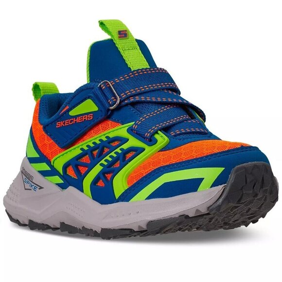 Skechers Turbo Spike Vollux Big Kid Boys Athletic Stay-Put Closure Sneakers 3 - Picture 1 of 8